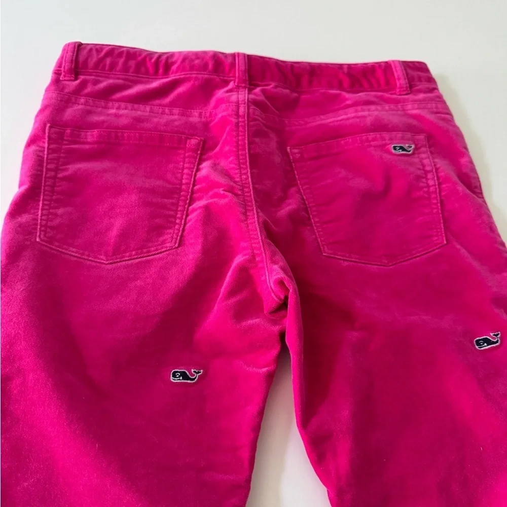 Vineyard Vines Girls Pink Velvet Jeans
